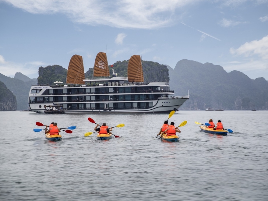 Du Lịch Hạ Long 2N1Đ Trên Du Thuyền La Regina Royal Cruise  5 Sao
