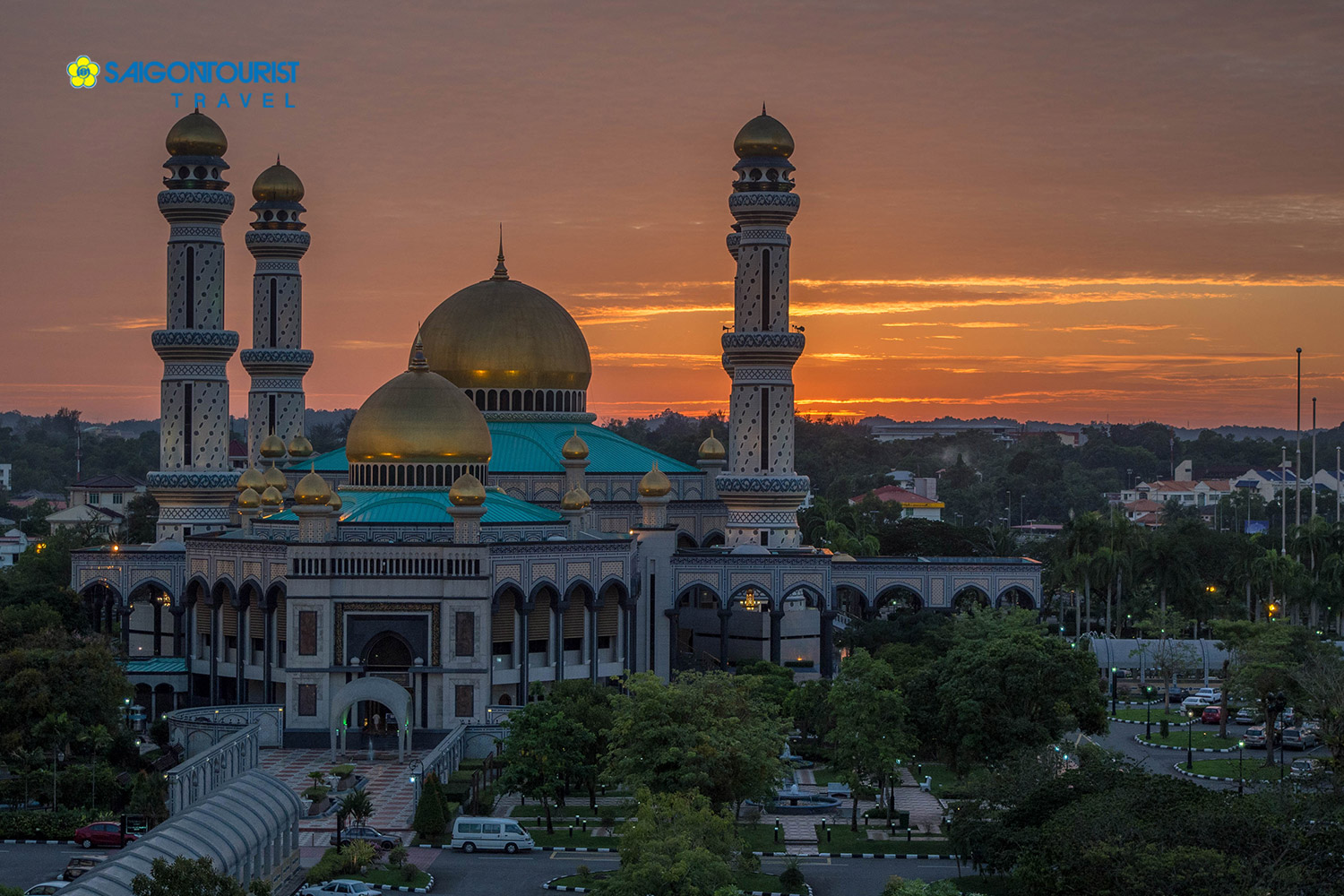 Du Lịch Brunei [Thánh đường Jame As’r Hassanil Bolkiah Mosque -  Vườn quốc gia Temburong - Chợ Tamu Kianggeh]